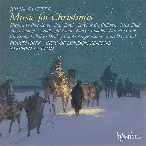 Naslovnica albuma: Rutter - Music for Christmas
