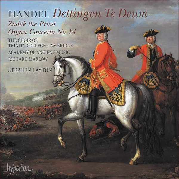 Naslovnica albuma: Handel - Dettingen Te Deum