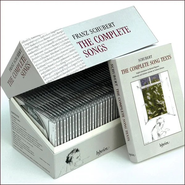 Naslovnica albuma: Schubert - The Complete Songs