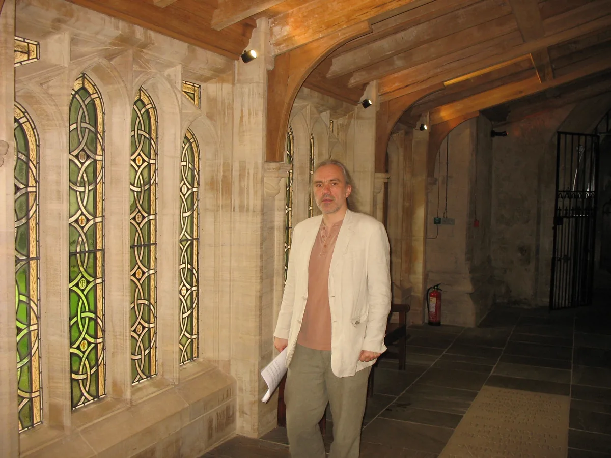 Uģis Prauliņš, katedrala v Elyju, avgust 2008. Iz projekta Stephena Laytona Uģis Prauliņš