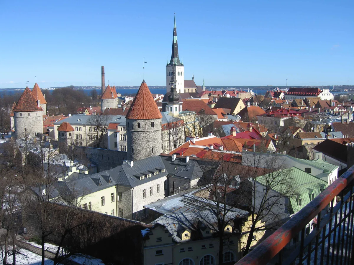 Niguliste Church, Tallinn, where the Holst Singers performed music by Tormis and Pärt in 2009. From Stephen Layton's project Veljo Tormis