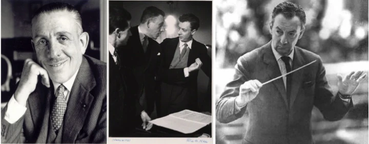 Francis Poulenc in Benjamin Britten